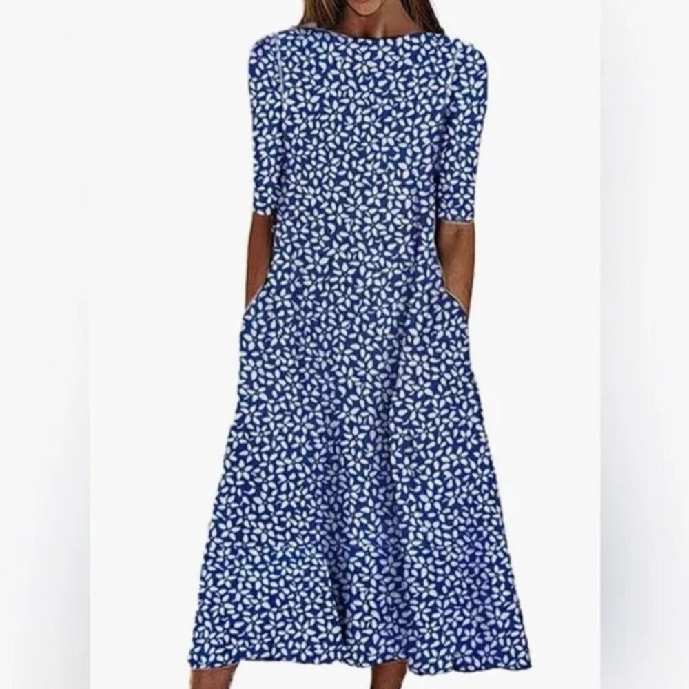 SOLD - Noracora Flora Maxi Dress